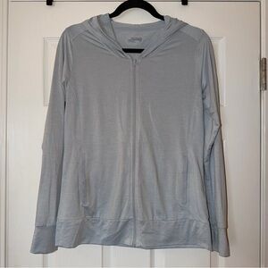 Columbia Heather Gray Full-Zip Jacket